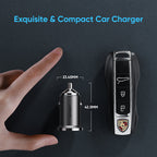 Joyroom C-A35 45W Mini Metal Pull Ring Car Charger