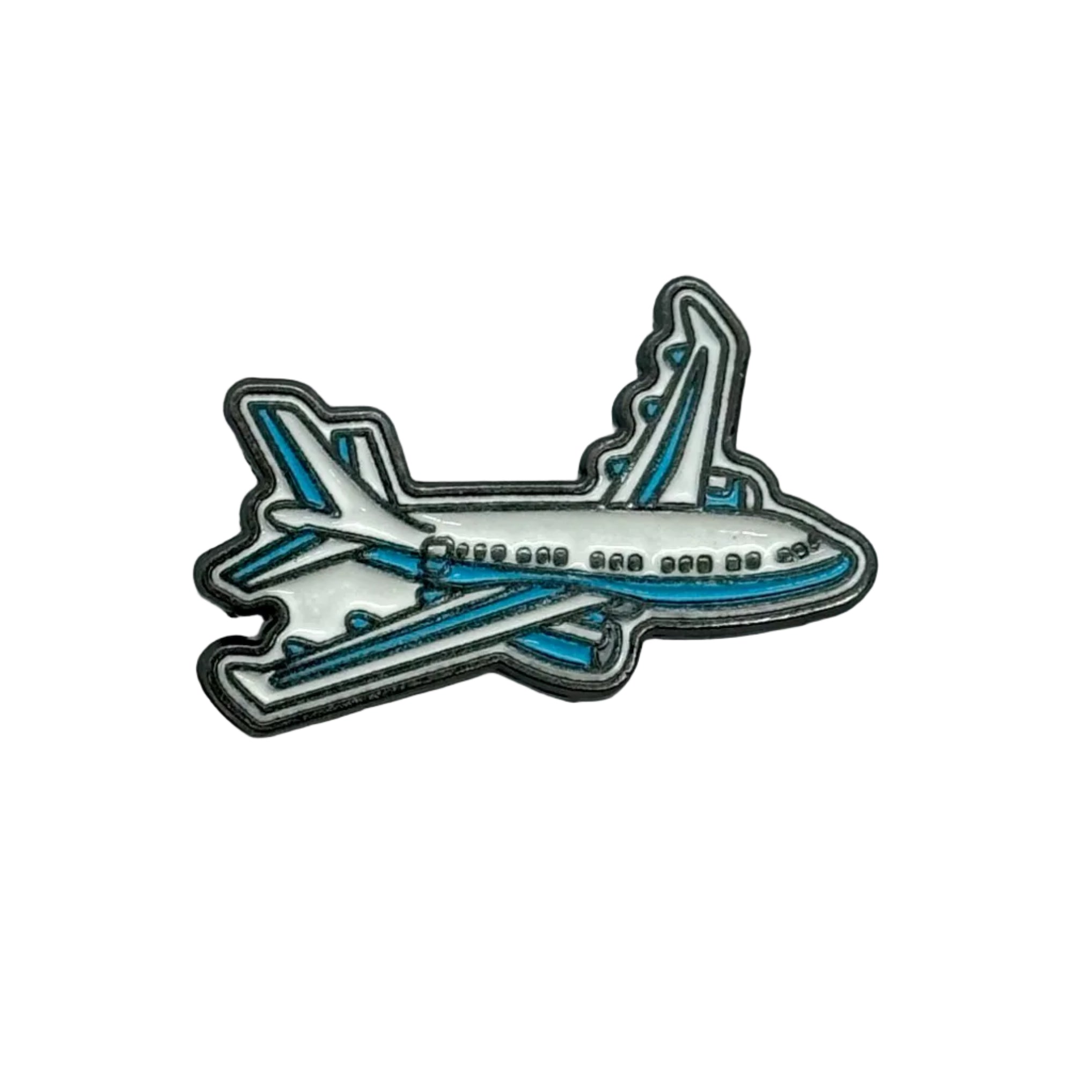 3D Sticker mobile enamel airplane lapel     Code:136