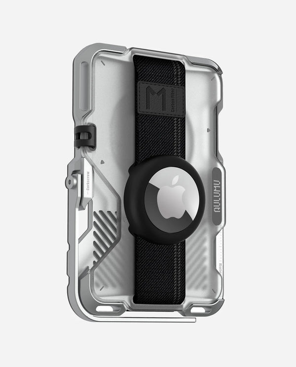Multi-Tool Magnetic Metal Wallet | Frosted Cover