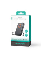 JR-PBM02 22.5W 3in1 magnetic mobile power bank 10000mAh black