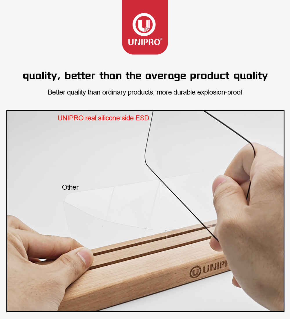 UNIPRO Silicon Side Anti-Broken Glass