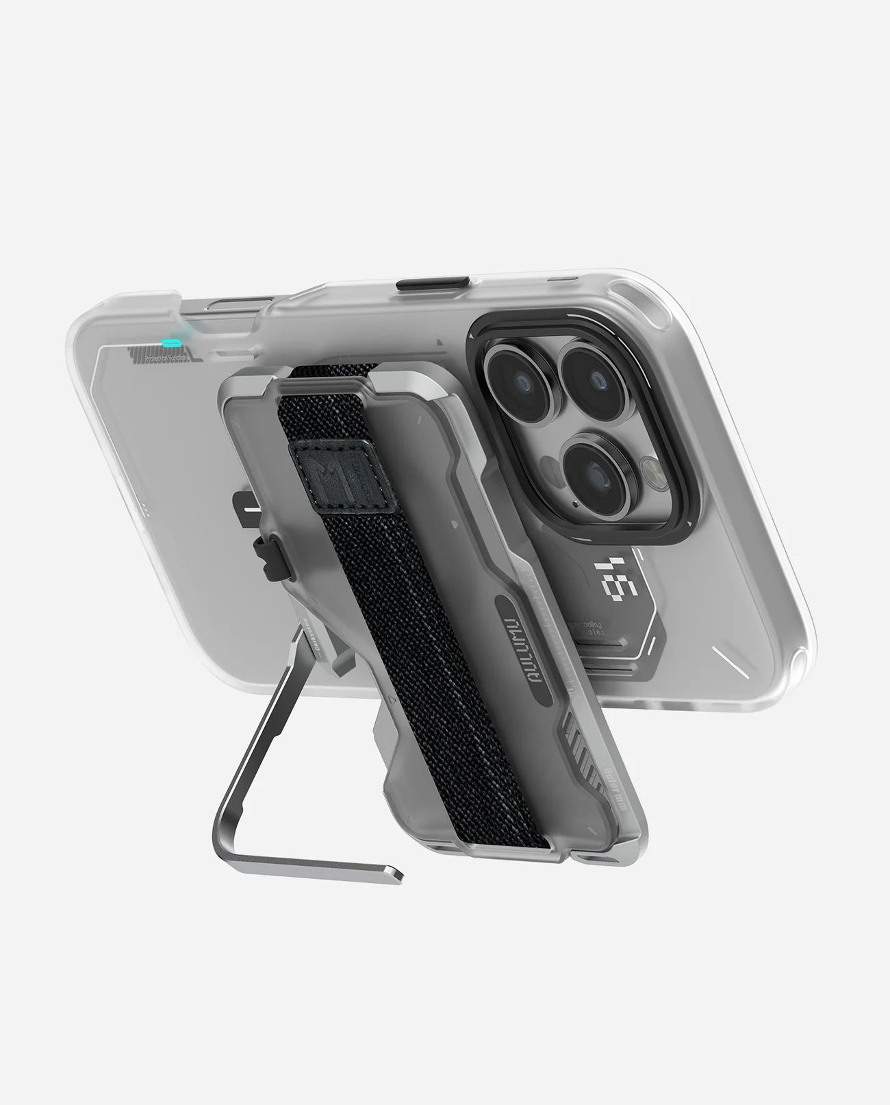 Multi-Tool Magnetic Metal Wallet | Frosted Cover