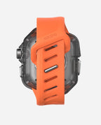 A01 Case with Band for Apple Watch Ultra 1/2/3 | Carbon Fiber Cover | FKM Band