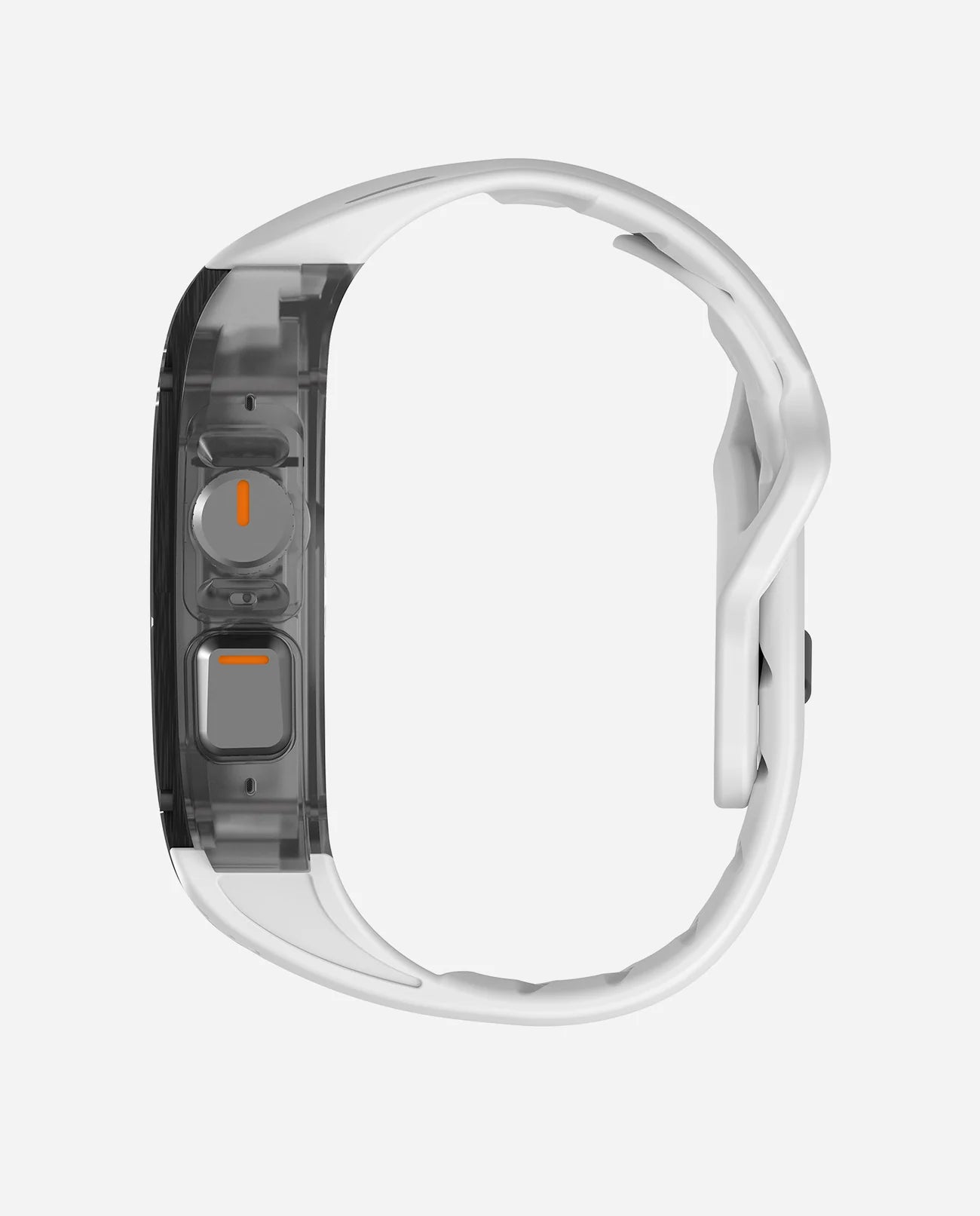 A01 Case with Band for Apple Watch Ultra 1/2/3 | Carbon Fiber Cover | FKM Band