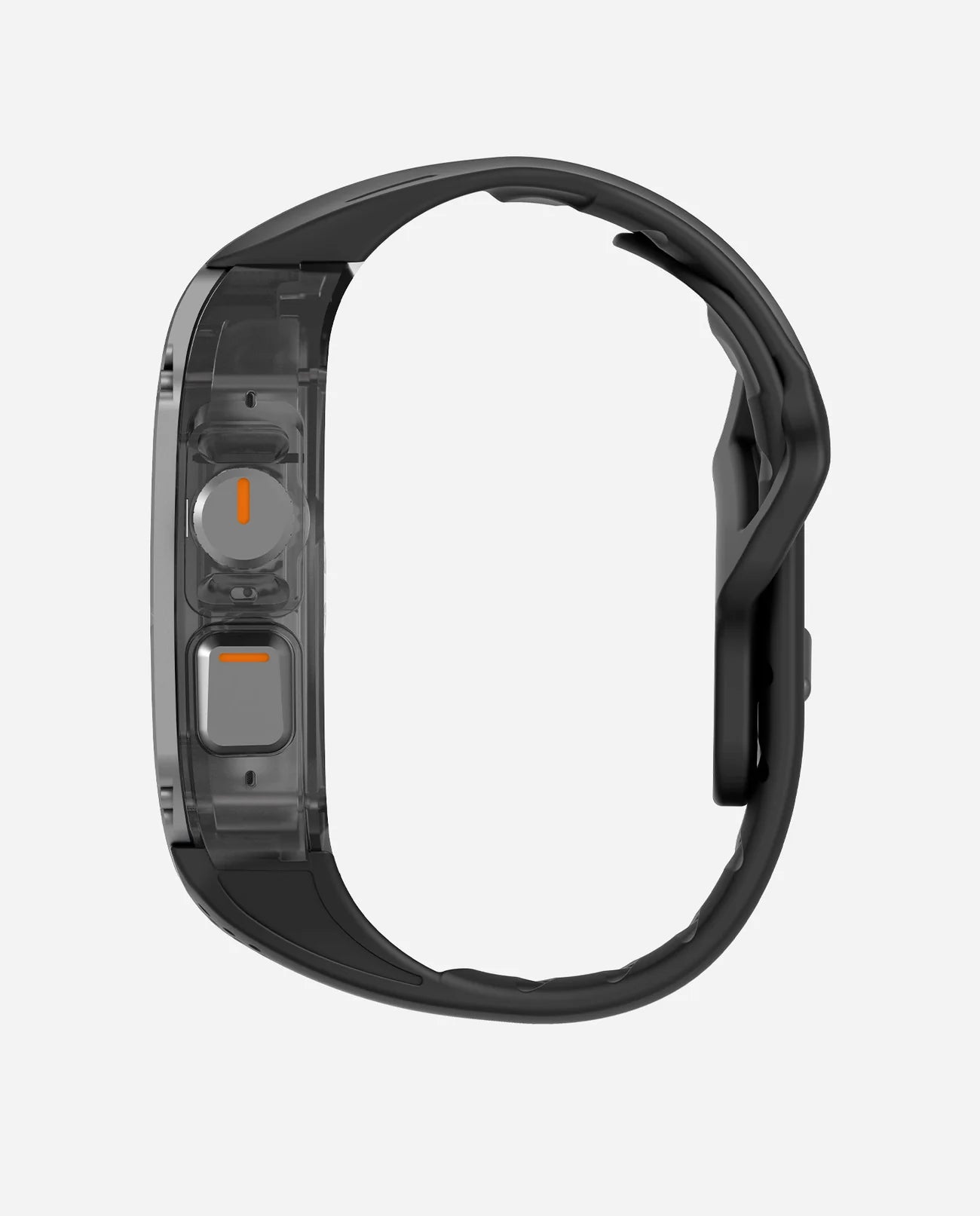 A01 Case with Band for Apple Watch Ultra 1/2/3 | Titanium Cover | FKM Band