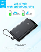 Anker Zolo Power Bank (10,000mAh, 22.5W)