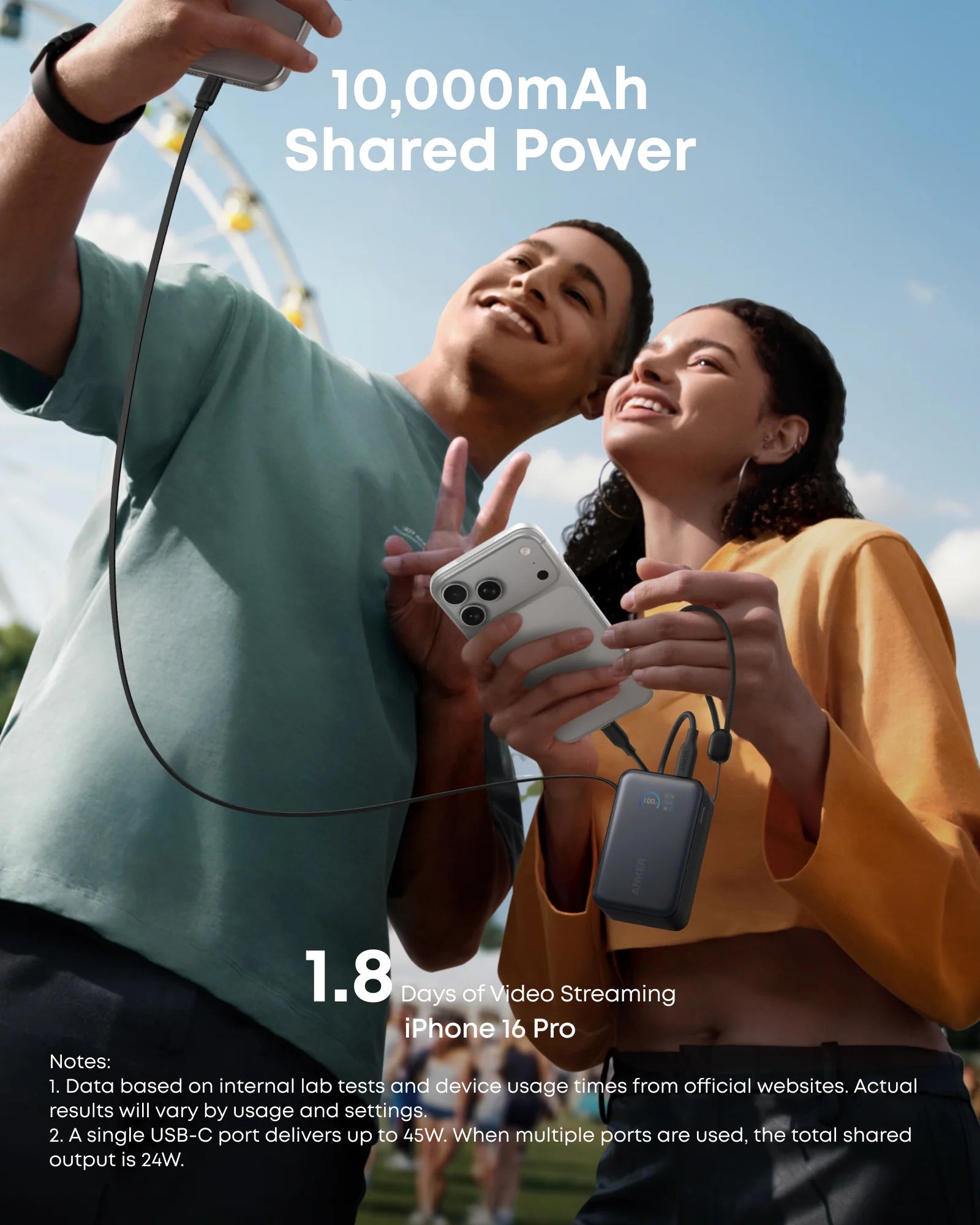 Anker Nano Power Bank 10K, 45W