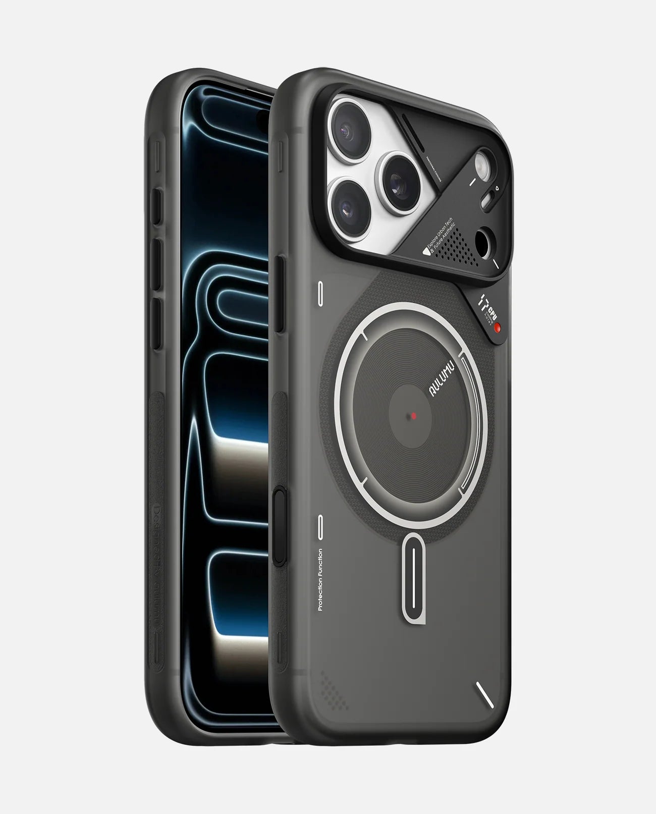 A17 Frosted Case for iPhone 17 Series | Subtle Glow-in-the -Dark
