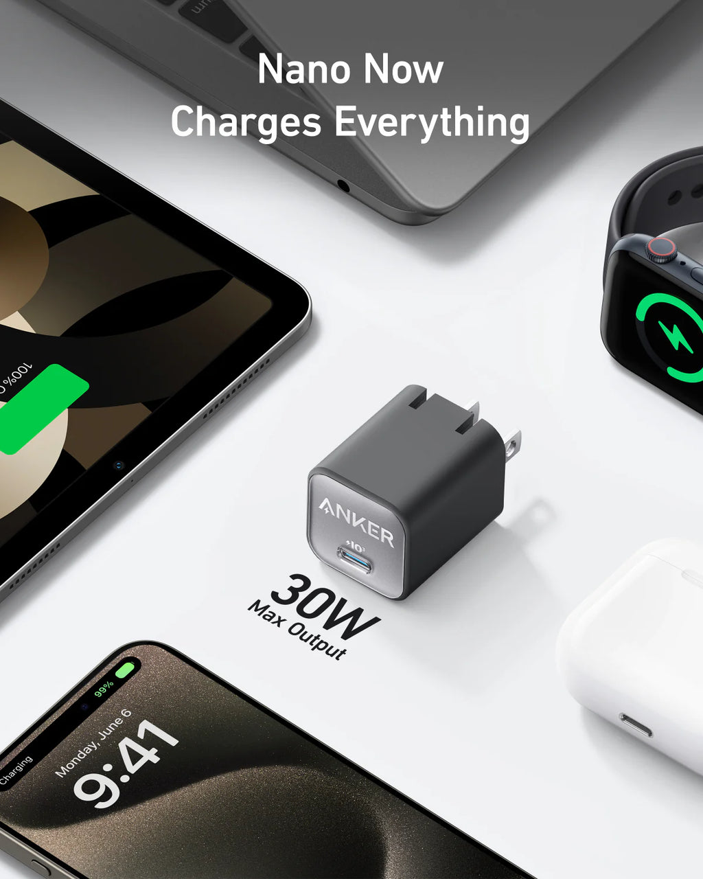 Anker Zolo 30W Wall Charger