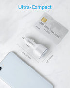Anker PowerDrive Speed+ 2 USB C Car Charger