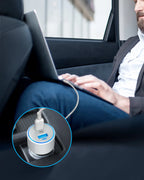 Anker PowerDrive Speed+ 2 USB C Car Charger