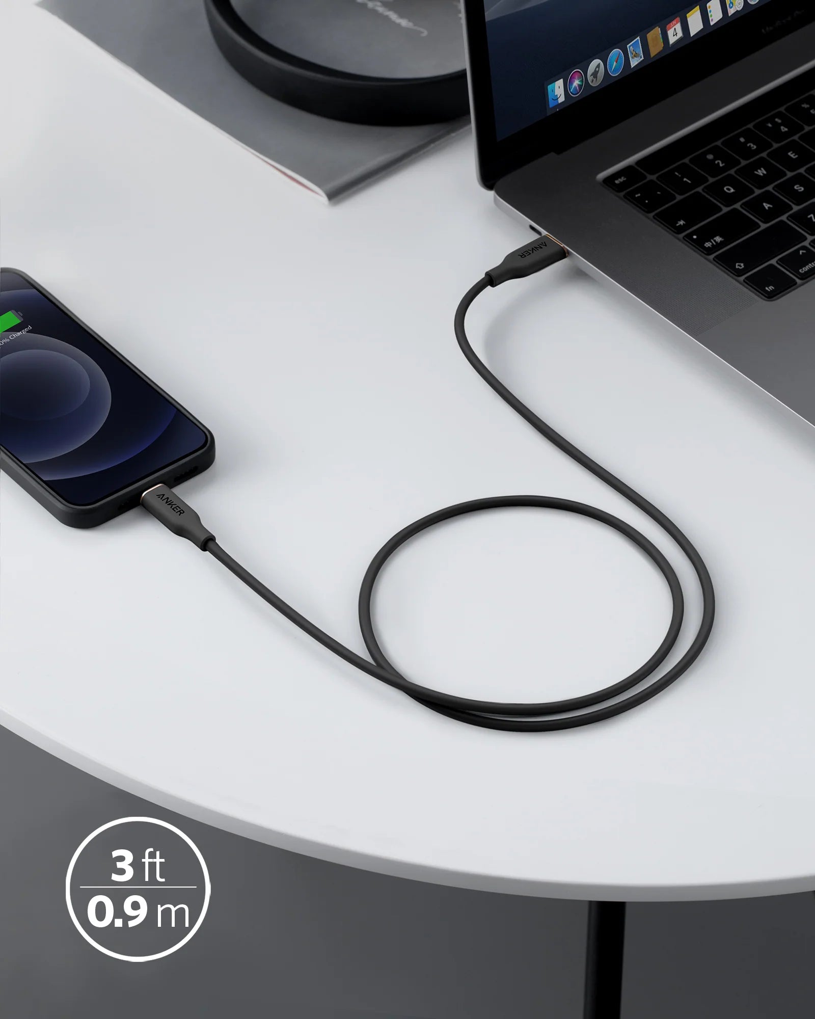 Anker 641 USB-C to Lightning Cable
