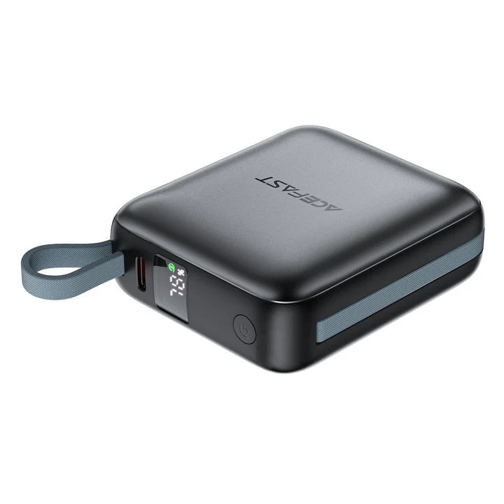 ACEFAST M23 10000mAh 22.5W Fast Charging Power Bank with Built-In Dual Cables