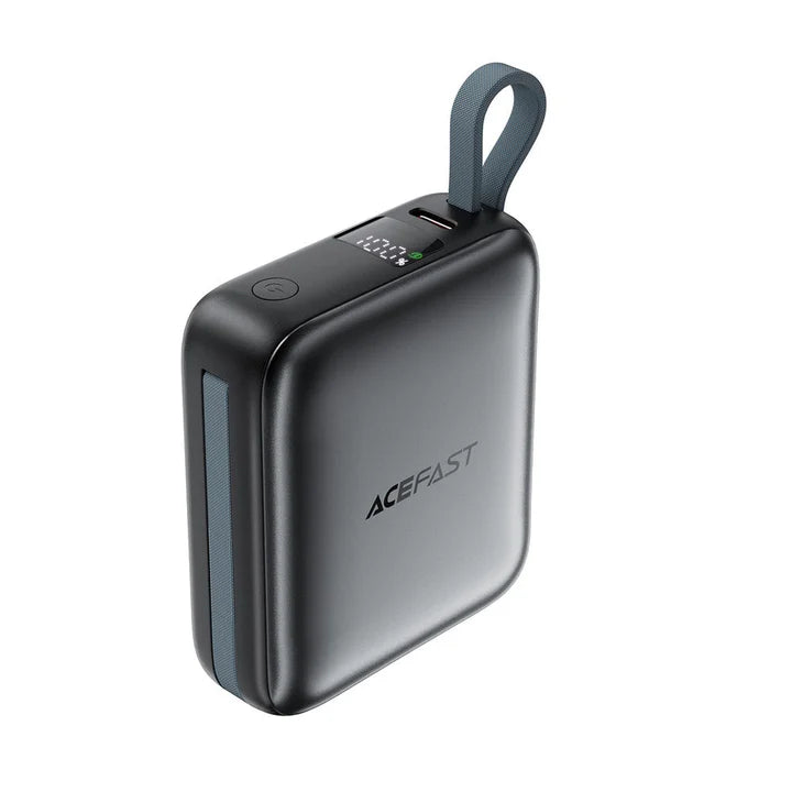 ACEFAST M23 10000mAh 22.5W Fast Charging Power Bank with Built-In Dual Cables