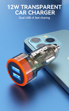 BWOO Dual USB-A Car Charger