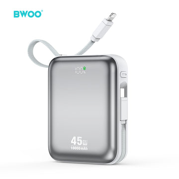 BWOO 10000mAh 45W Fast Charging Power Bank