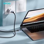 BWOO 65W Braided Type-C to Type-C Cable 1m