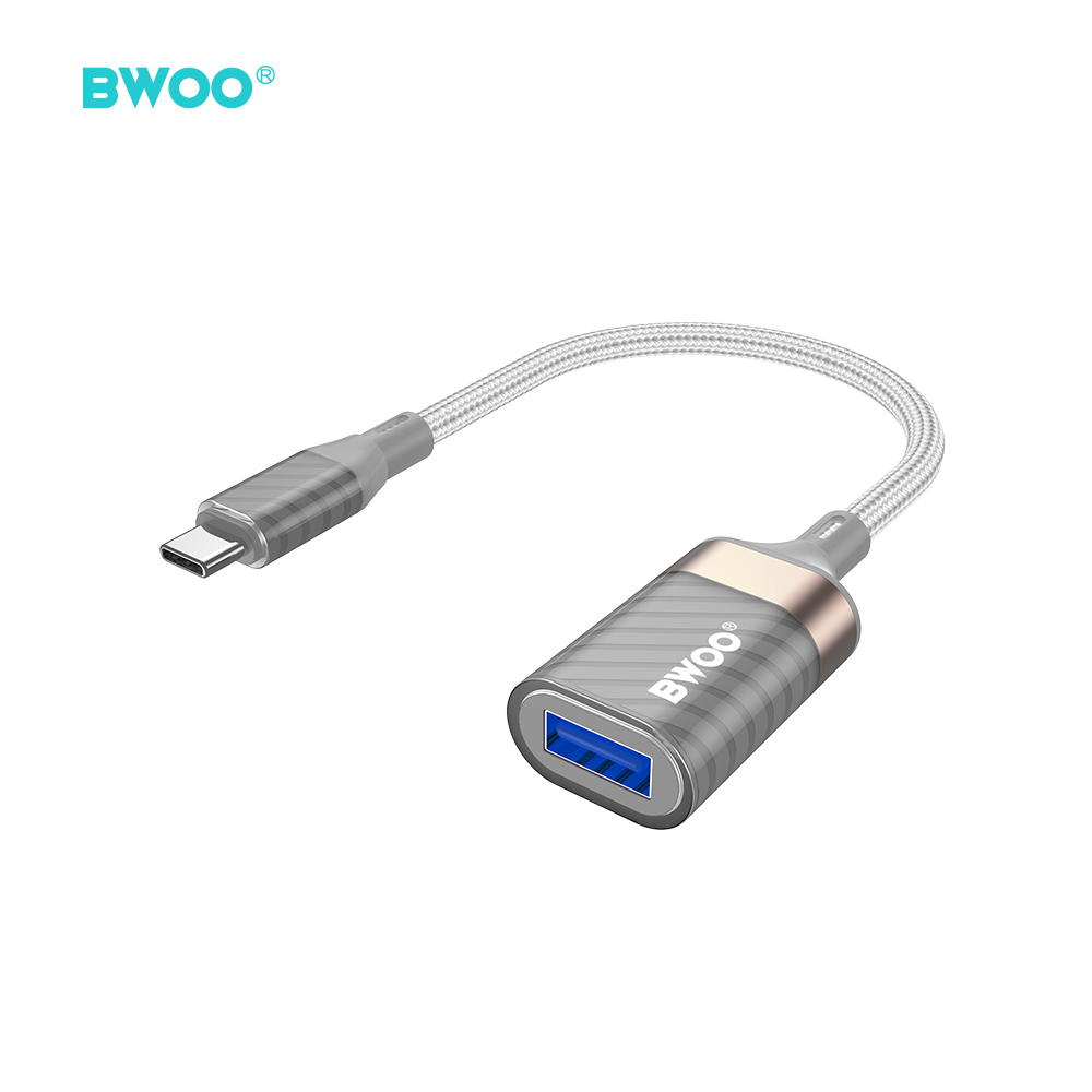 BWOO Type-C to USB OTG Converter 20cm