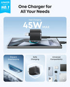 Anker A2692 Nano USB-C Wall Charger 45W