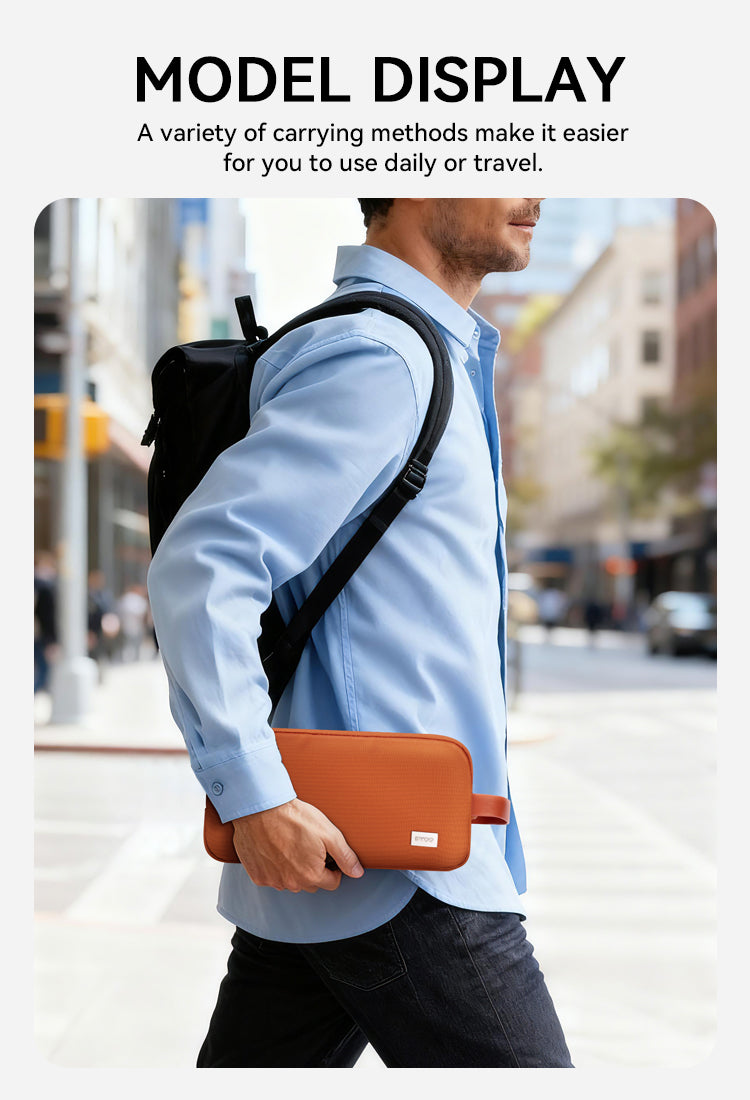 BWOO Premium Polyester Accessory Storage Case