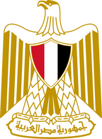 3D Sticker mobile (Egypt Eagle Flag Metal Decal    Code:228