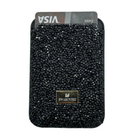 Swarovski Black Glitter Card Case ( Wallet )