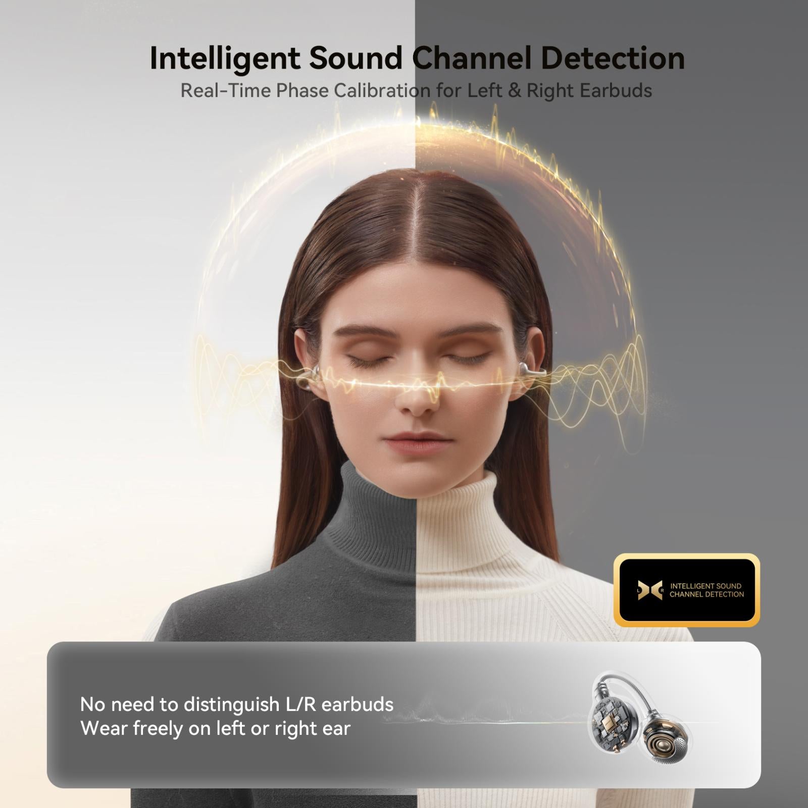 JOYROOM OE3 Słuchawki otwarte Bluetooth 5.4