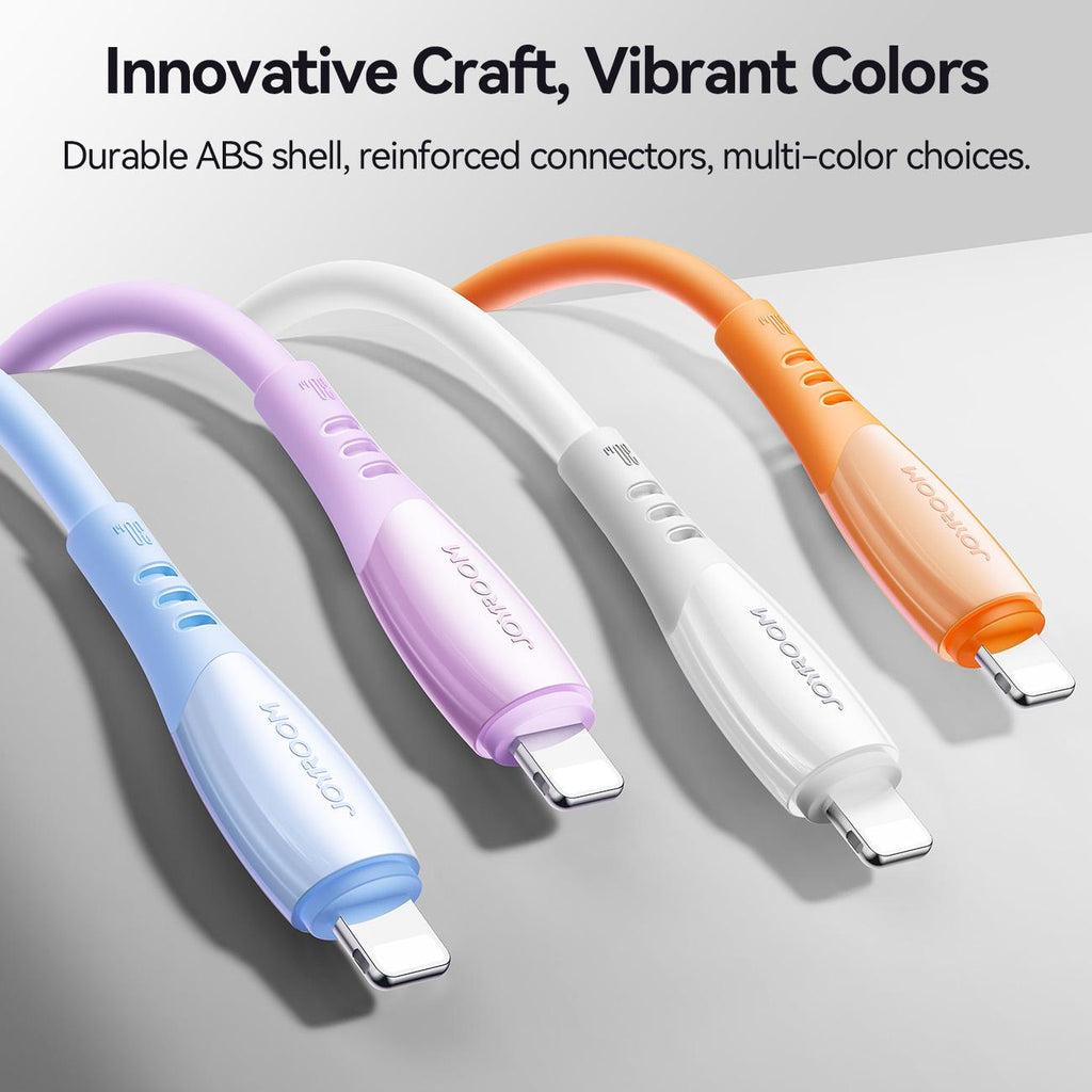 S-A59 Vibrant Fast Charging Data Cable 30W Type-C to Lightning