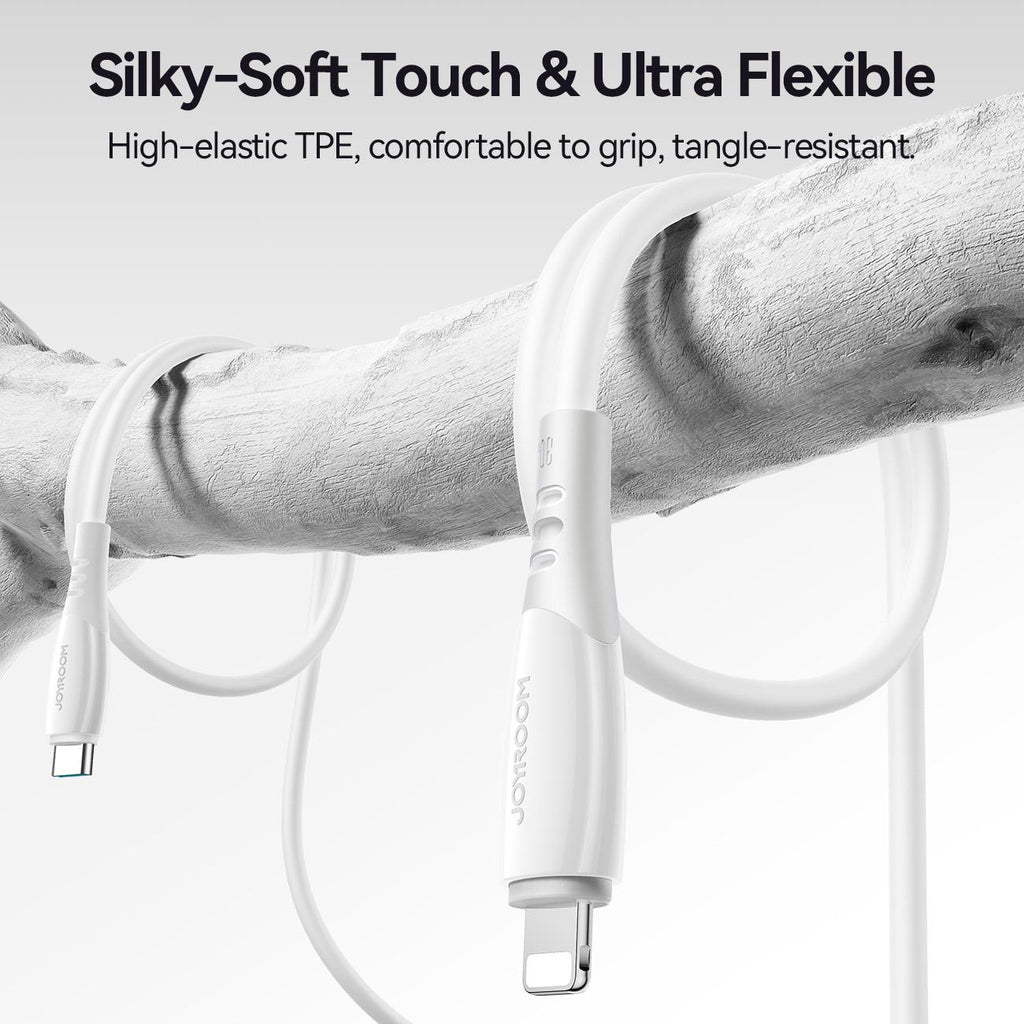 S-A59 Vibrant Fast Charging Data Cable 30W Type-C to Lightning