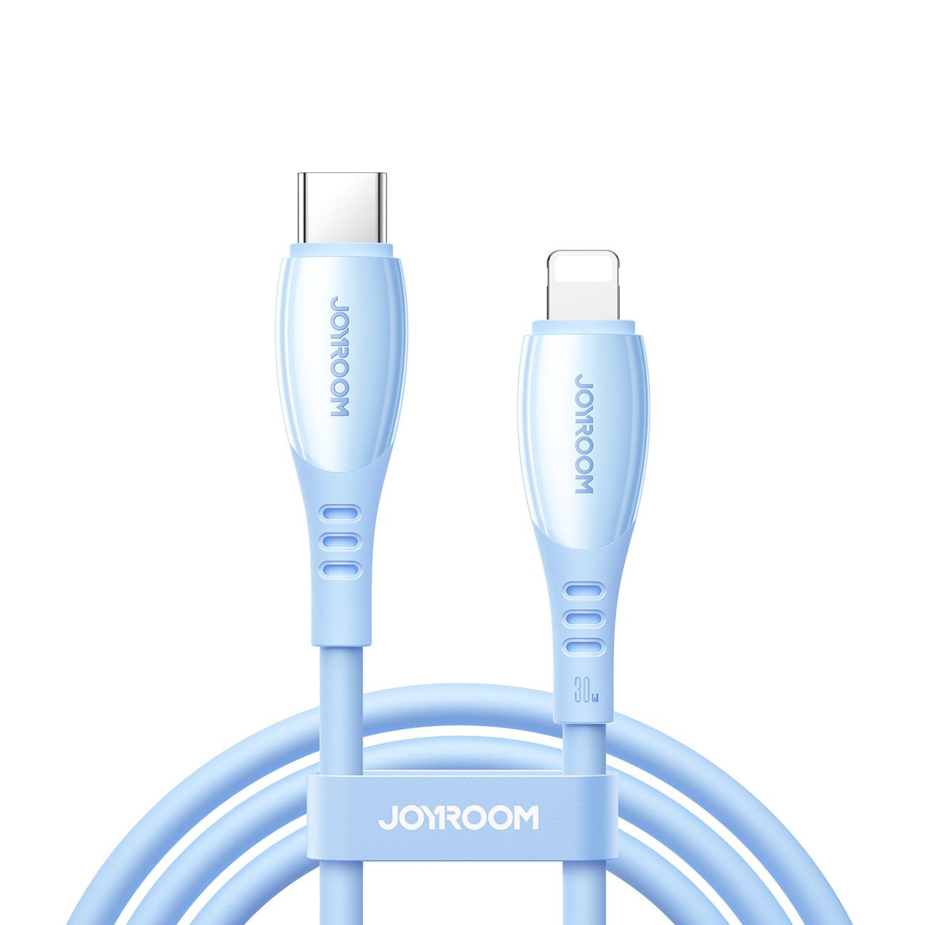S-A59 Vibrant Fast Charging Data Cable 30W Type-C to Lightning