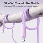 S-A59 Vibrant Fast Charging Data Cable 30W Type-C to Lightning