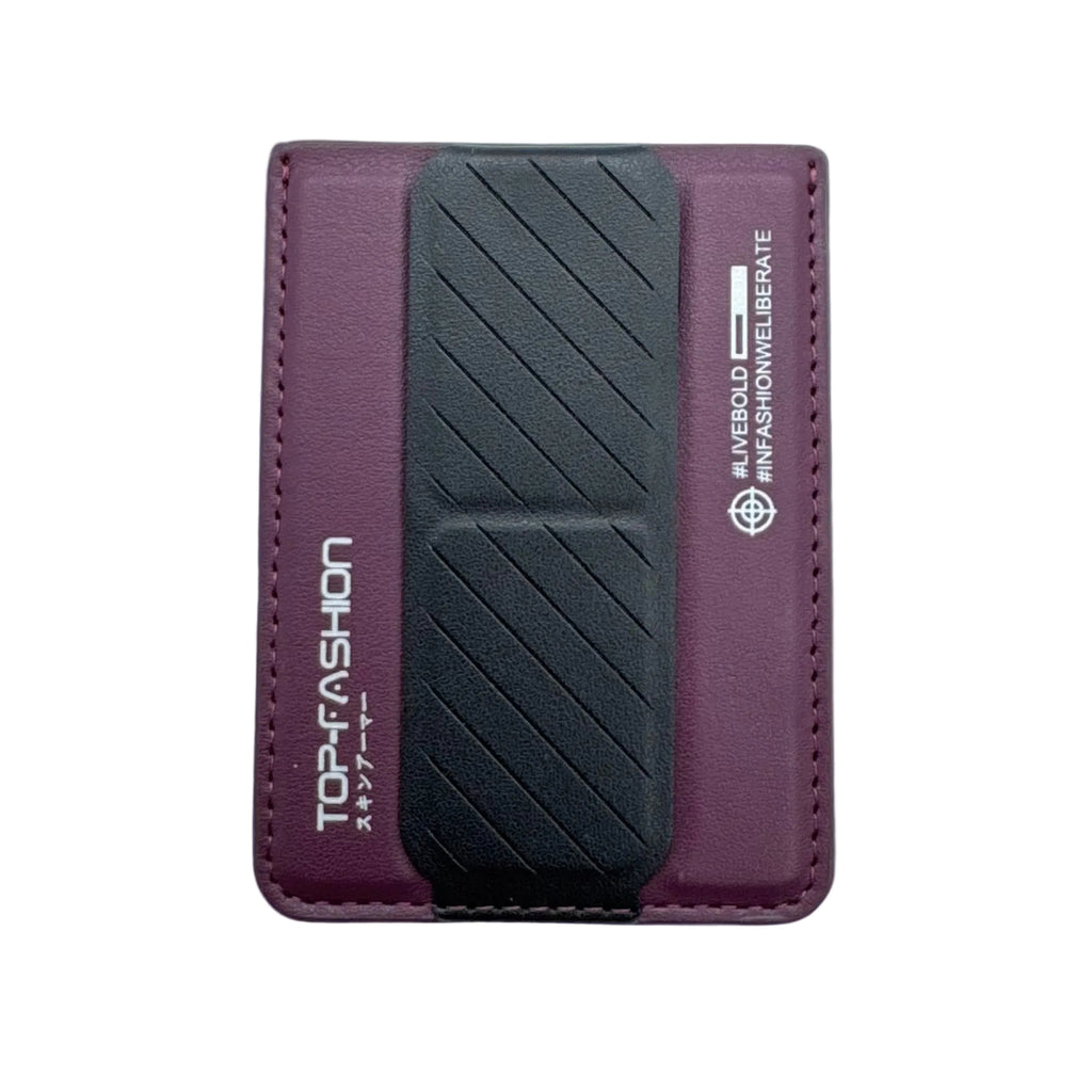 Card Holder with a Grip Stand ( wallet )