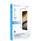 Kuzoom Samsung S26 Compatible Hd 9D Fingerprint Resistant Tempered Glass Screen Protector
