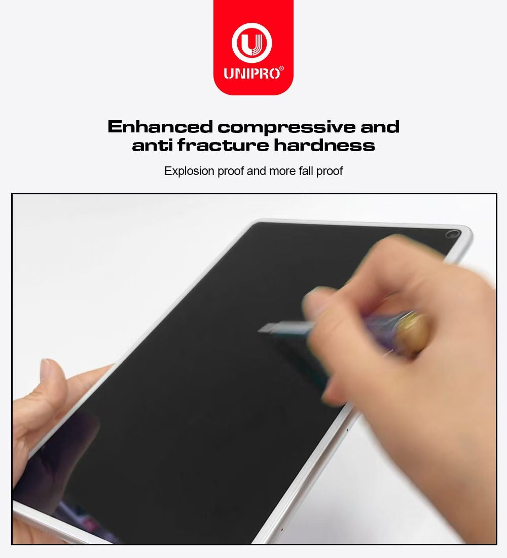 UNIPRO iPad Tempered Glass 0.3mm 2.5D