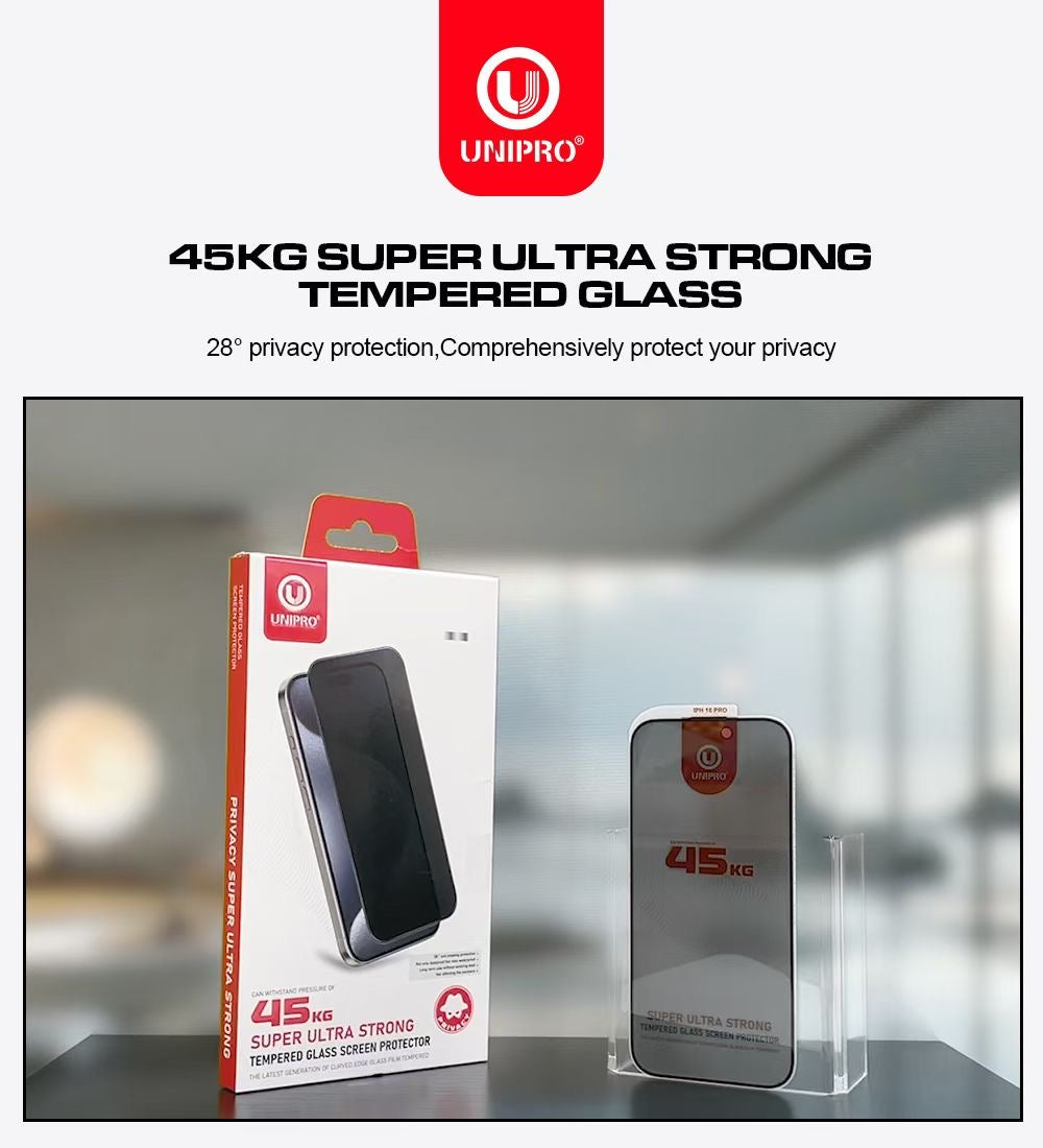 UNIPRO 45KG Tempered Glass