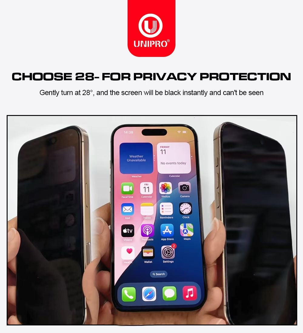 UNIPRO 45KG Tempered Glass