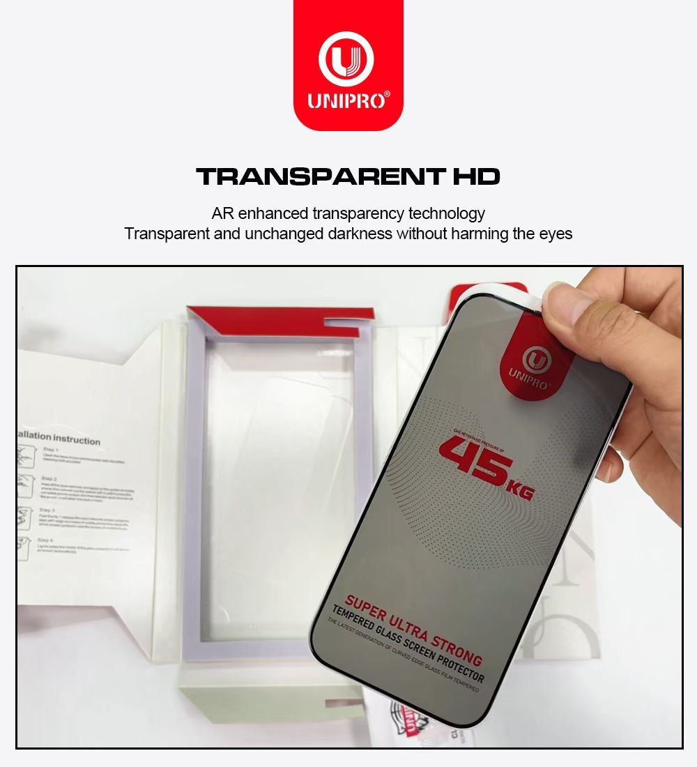 UNIPRO 45KG Tempered Glass