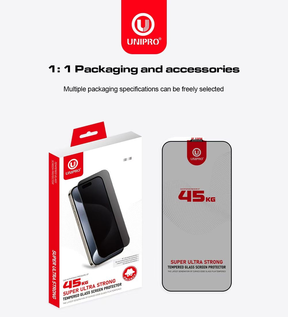 UNIPRO 45KG Tempered Glass
