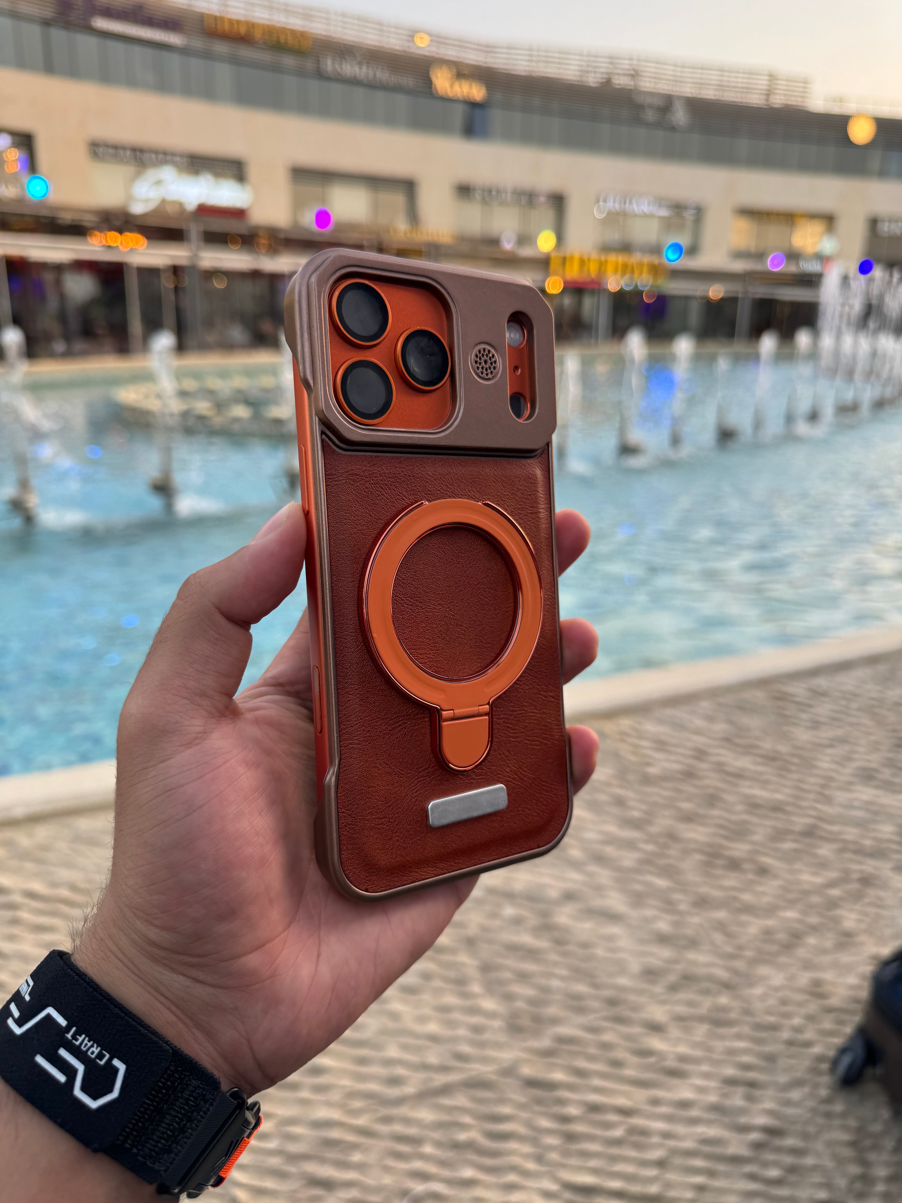 Kyarna Leather MagSafe Case — iPhone 17 Pro Max
