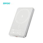 BWOO 5000mAh 15W Magnetic Wireless Power Bank