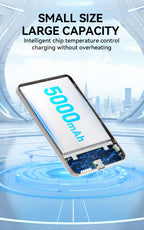 BWOO 5000mAh 15W Magnetic Wireless Power Bank