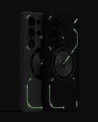 S26 Frosted Case for Samsung Galaxy S26 Ultra | Subtle Glow-in-the-Dark | Translucent Gray & White | Magnetic