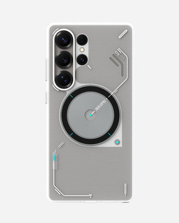 S26 Frosted Case for Samsung Galaxy S26 Ultra | Subtle Glow-in-the-Dark | Translucent Gray & White | Magnetic
