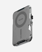 Multi-Tool Magnetic Metal Wallet | Frosted Cover