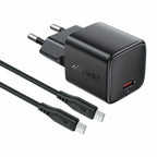 ACEFAST A118 PD30W with cable cc mini GaN USB-C fast charger set (P5) (EU with cable c-c