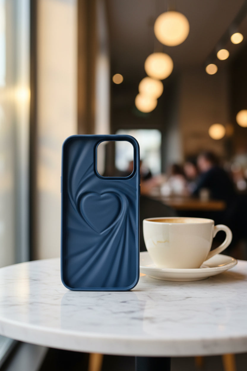 3D Heart Design Case