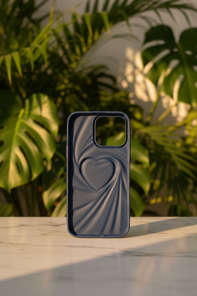 3D Heart Design Case