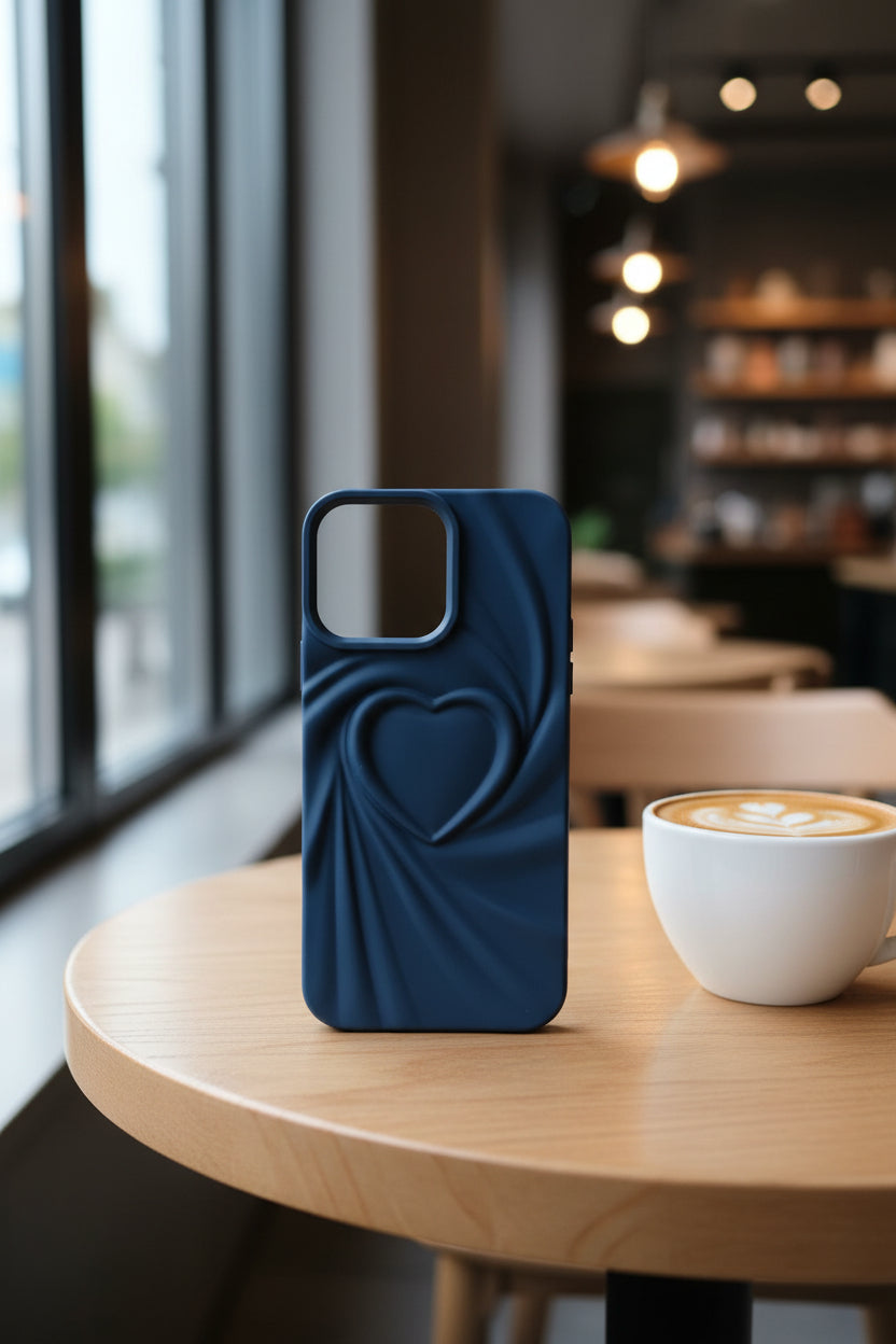 3D Heart Design Case