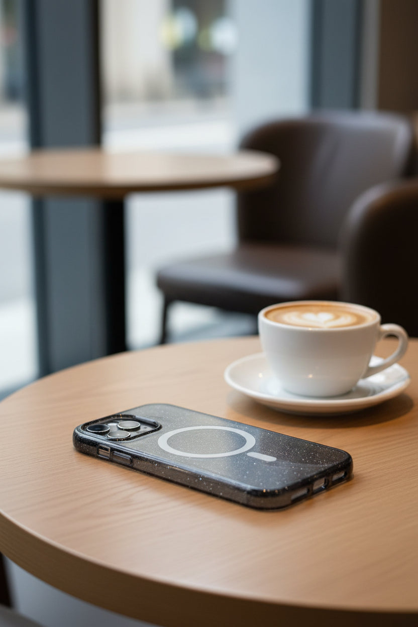 Pure Transparent Case with wallet