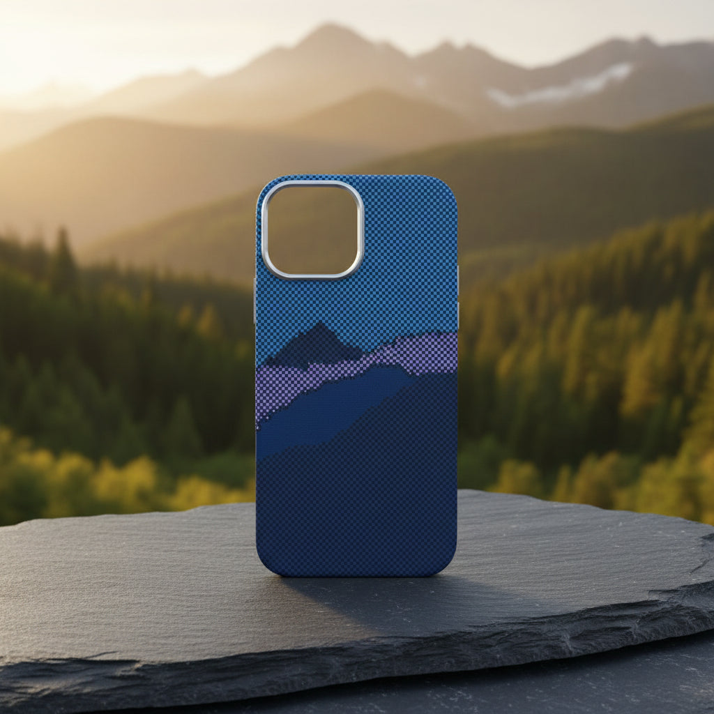 Patterned Flannel carbon Case